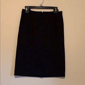 Basic Black Pencil Skirt